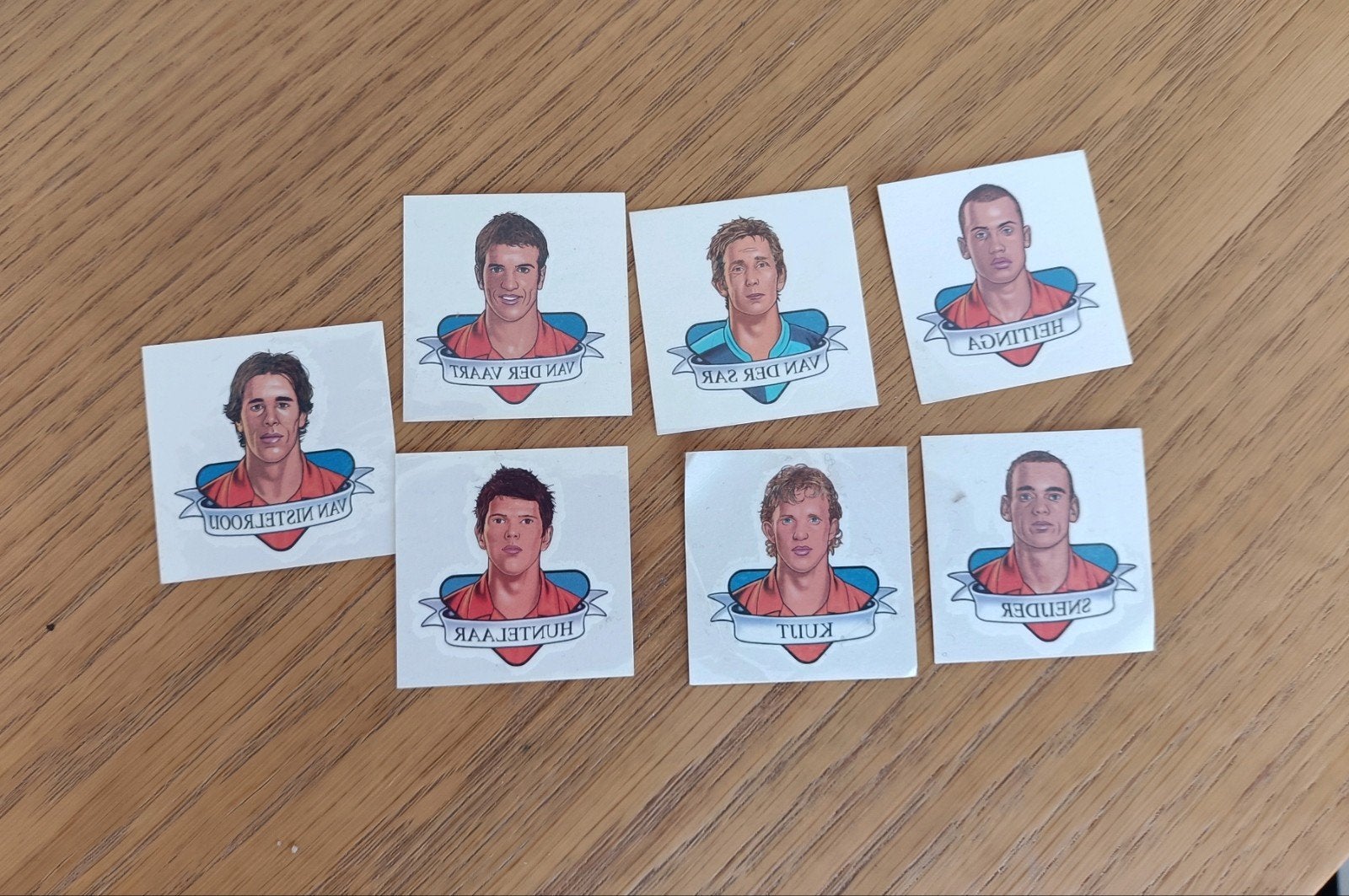 Voetbalplaatjes / Tatoeages - Diverse Spelers, Ophalen of Verzenden, Nieuw