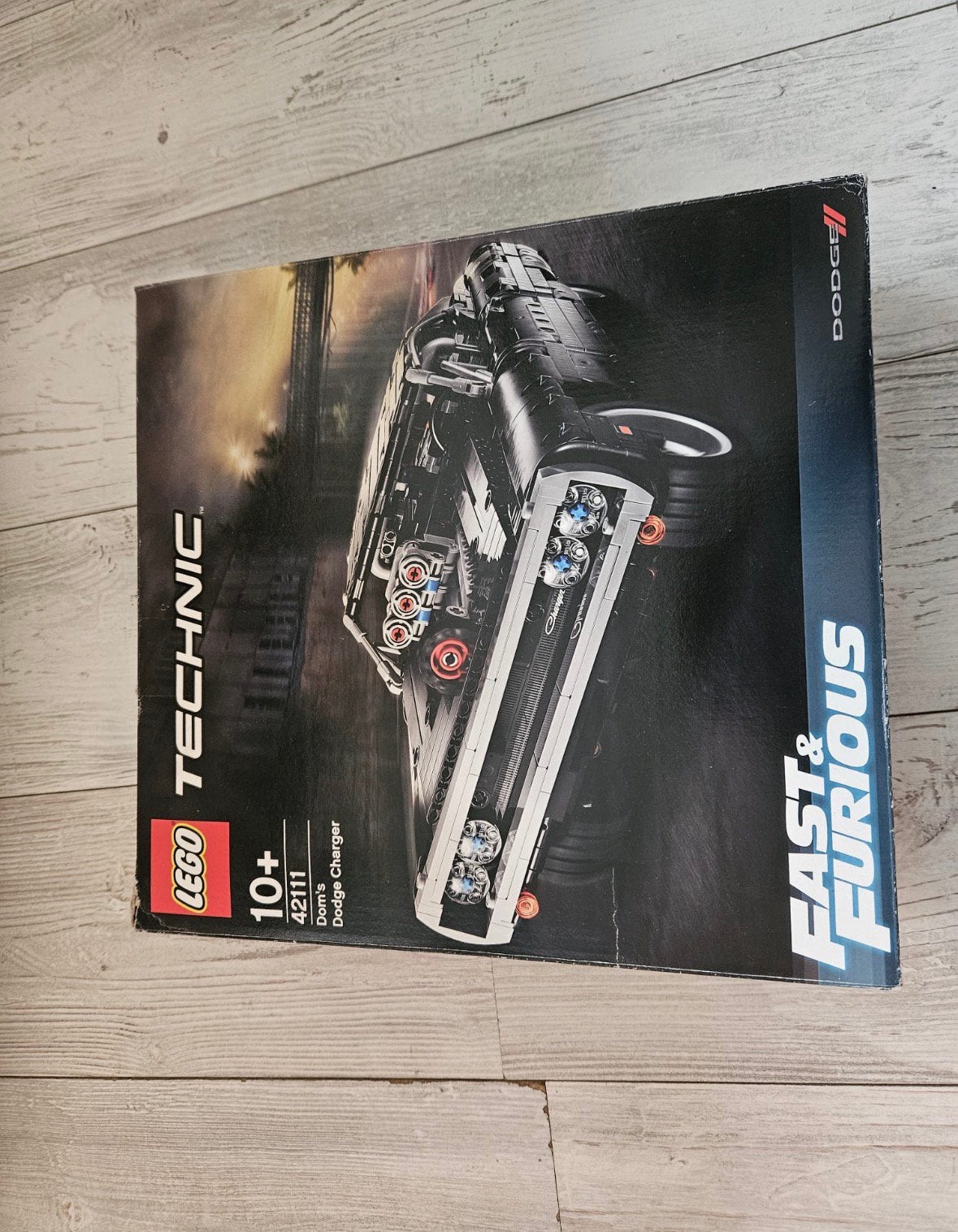 Lego technic dodge charger fast en furios 42111, Ophalen of Verzenden, Zo goed als nieuw