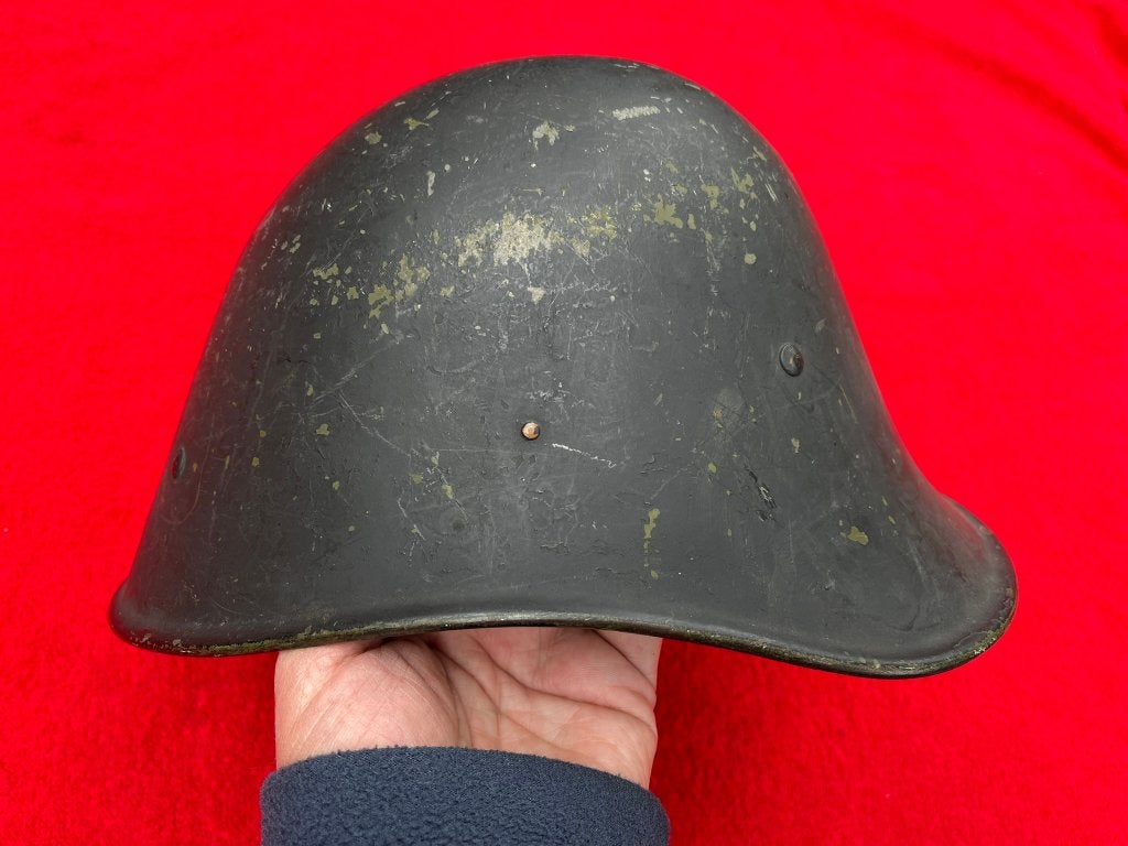 Nederlandse helm M27 - WW2  Mooi exemplaar!, Verzenden, Nederland, Helm of Baret