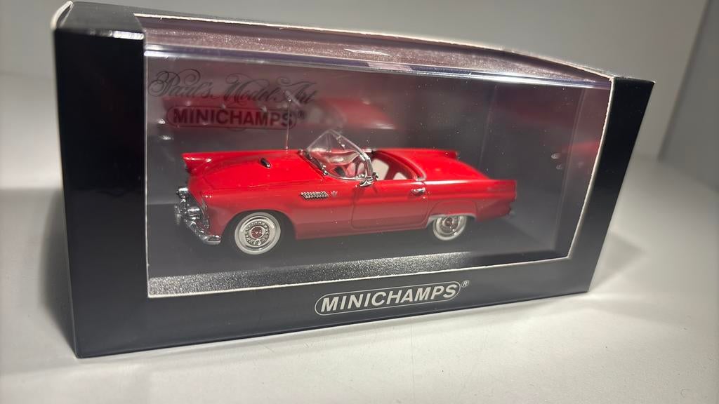 Ford thunderbrid minichamps 1.43, Auto, Ophalen of Verzenden, MiniChamps, A