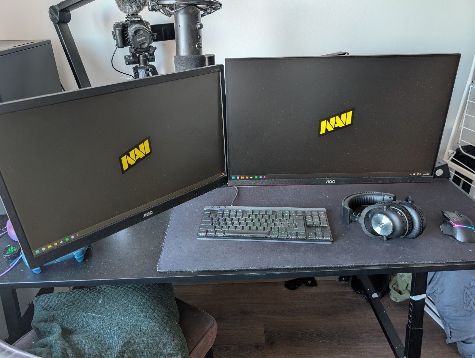 Complete Gaming Setup: Ryzen 7, RX 7800XT, 2 Monitoren, Computers en Software, Ophalen, Gebruikt, 32 GB, Ryzen 7 5800x