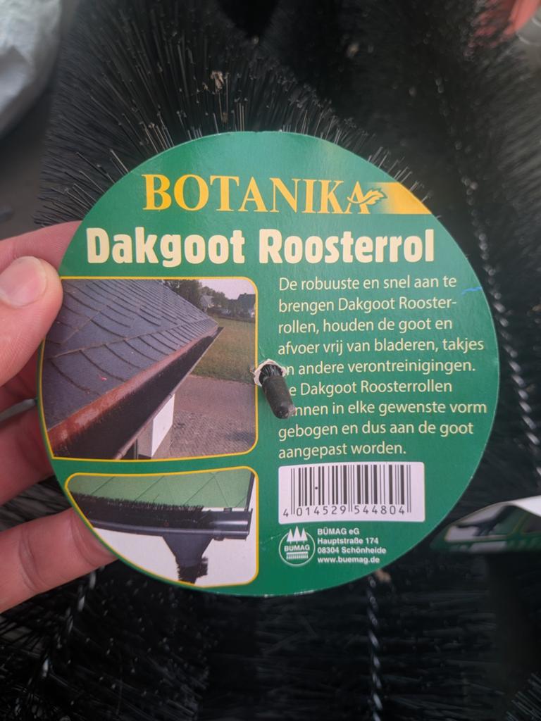 Dakgoot Roosterrol - Bladervanger voor Dakgoten, Ophalen of Verzenden, Kunststof, Minder dan 5 m²