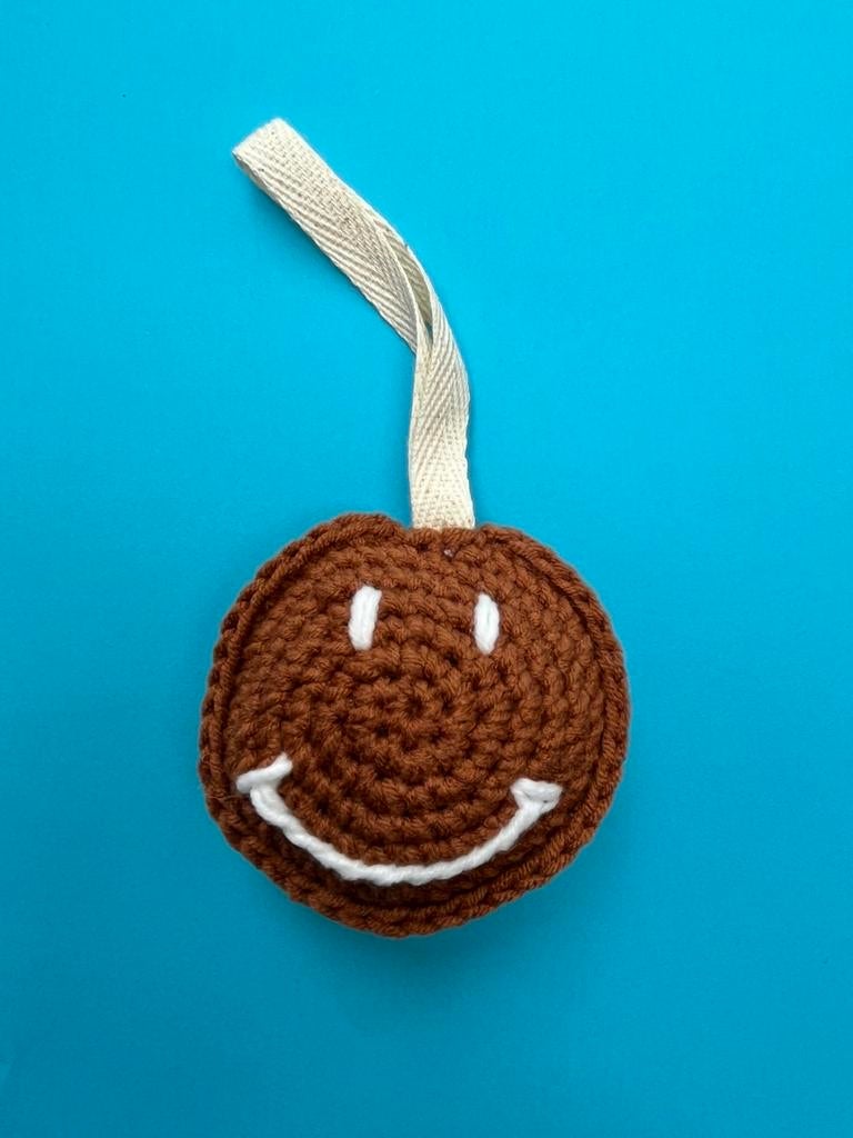 Smiley speenhanger bruin, Ophalen of Verzenden, Nieuw
