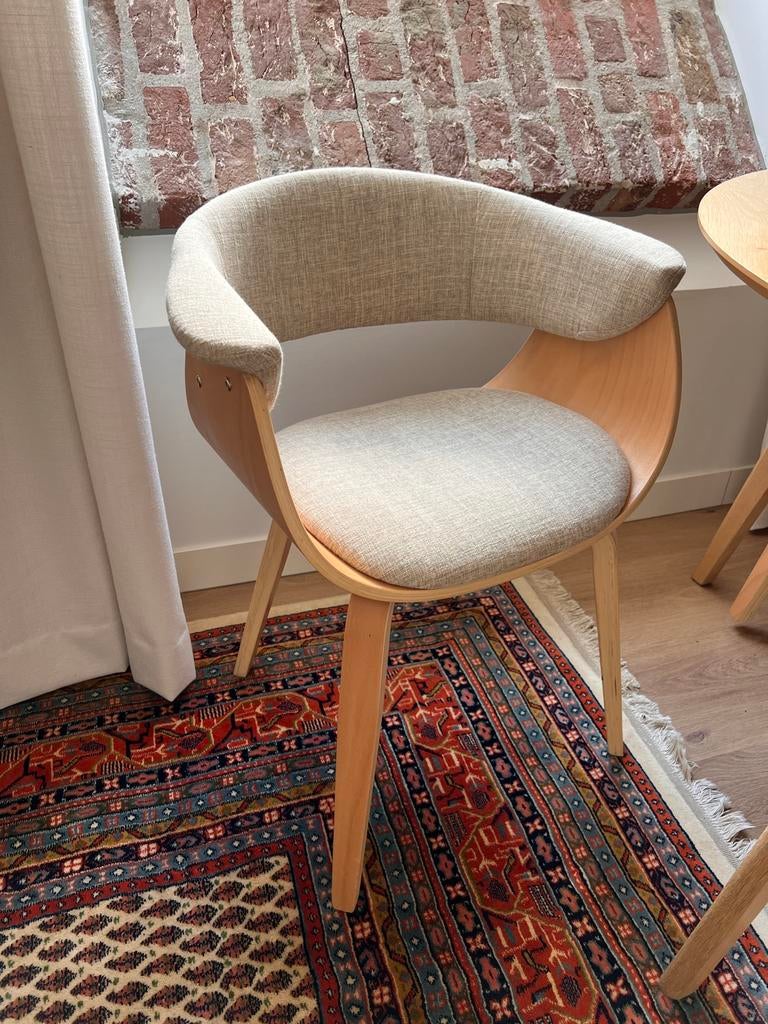 Eettafel met 4 stuks eetkamerstoelen, Huis en Inrichting, Tafels | Eettafels, Ophalen of Verzenden