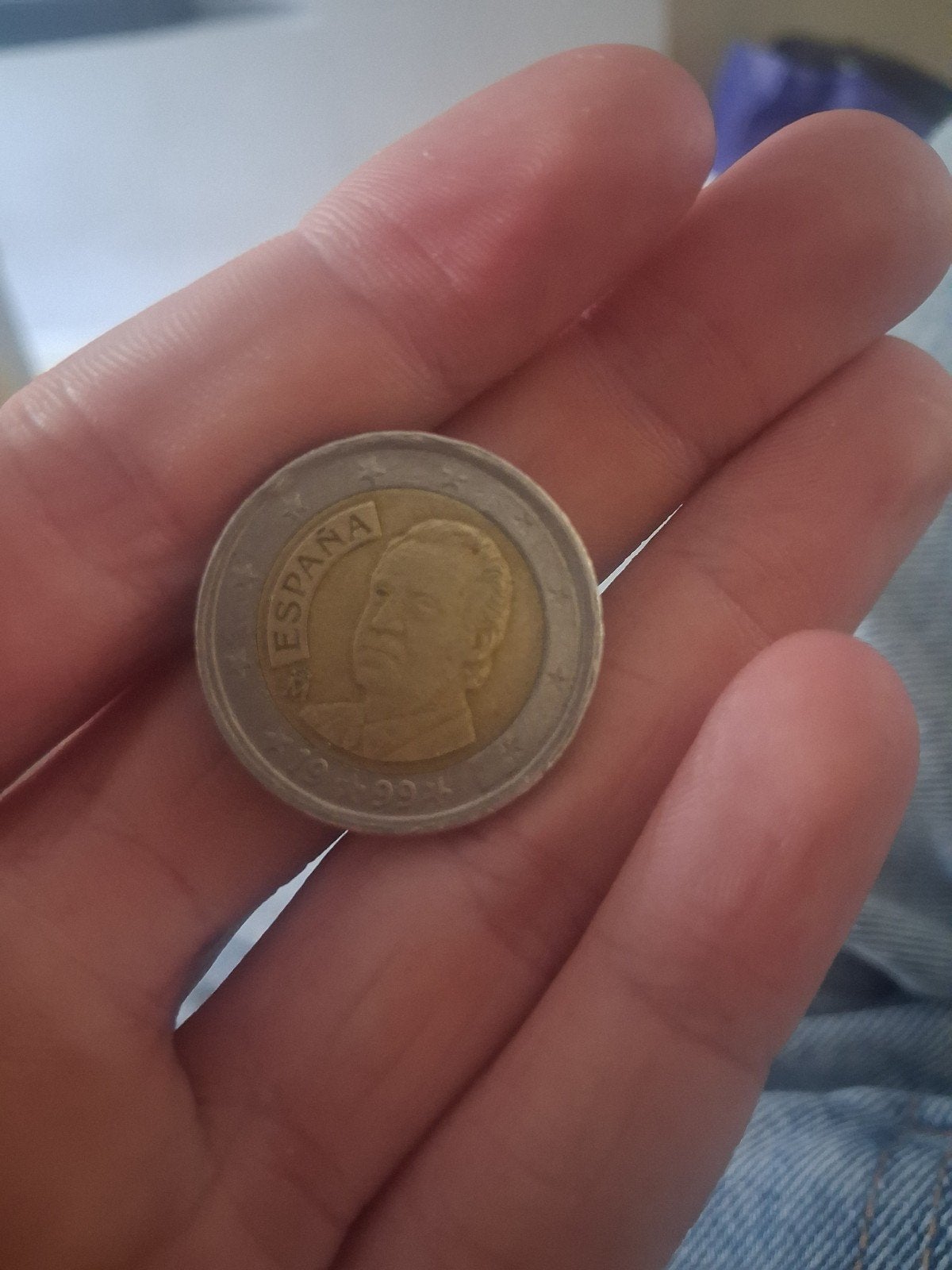 Zeldzame Spaanse 2 Euro munt 1999, Postzegels en Munten, Munten | Europa | Euromunten, Ophalen of Verzenden, Spanje, 2 euro, Losse munt