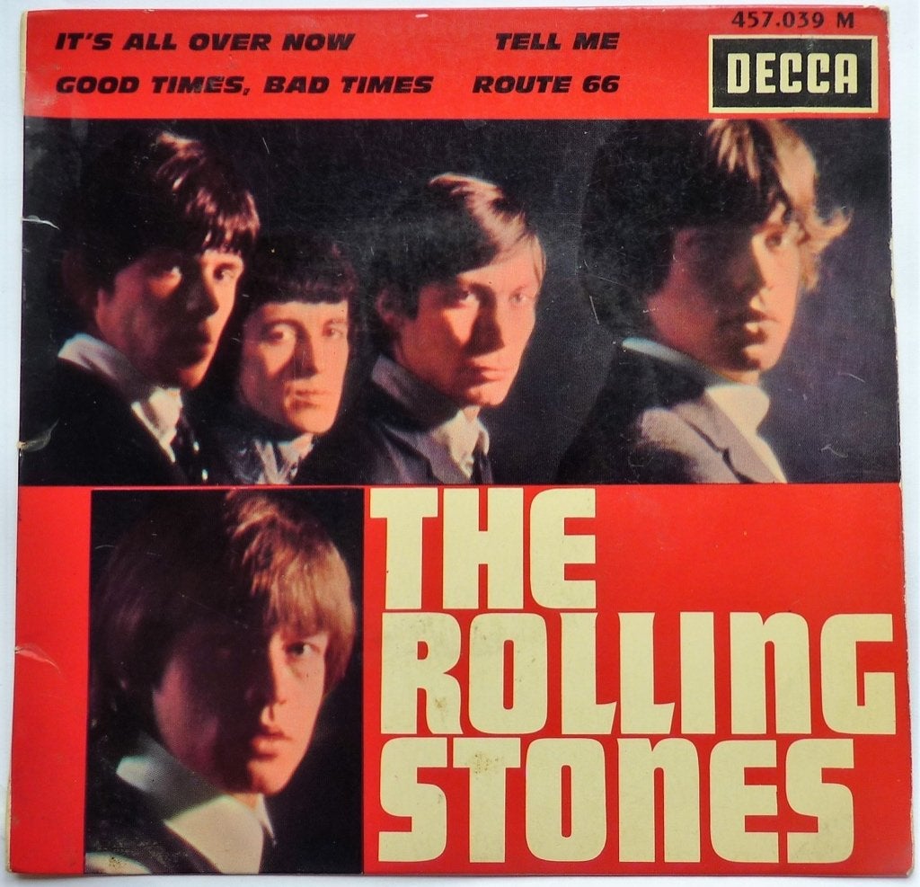F1 rolling stones EP It's all over now FRANCE64 €30, Cd's en Dvd's, Vinyl Singles, 7 inch, Ophalen of Verzenden, EP, Gebruikt