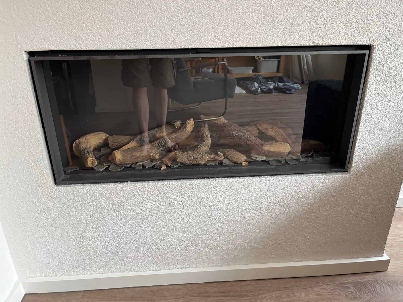 Bellfires Horizon Bell Small 3 Gashaard Inbouwhaard, Huis en Inrichting, Haarden, Gebruikt, Gashaard, Ophalen