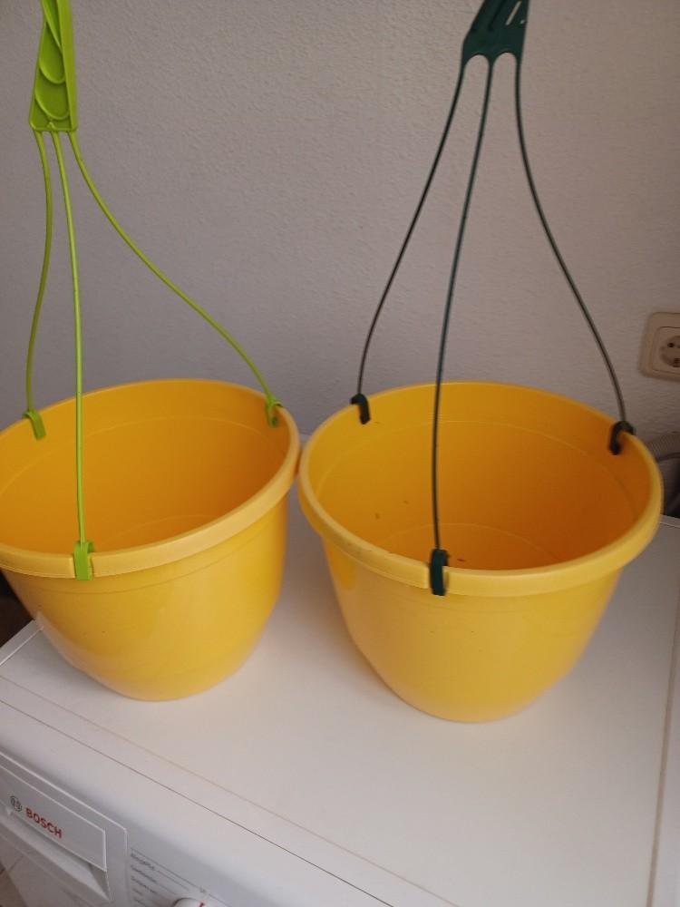 Hanging baskets, Ophalen, Rond, Kunststof, Minder dan 30 cm