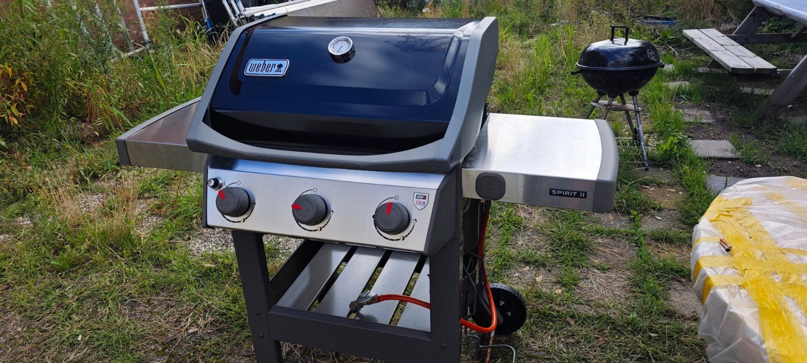 Weber Spirit II E-310 Gasbarbecue met hoes, Ophalen