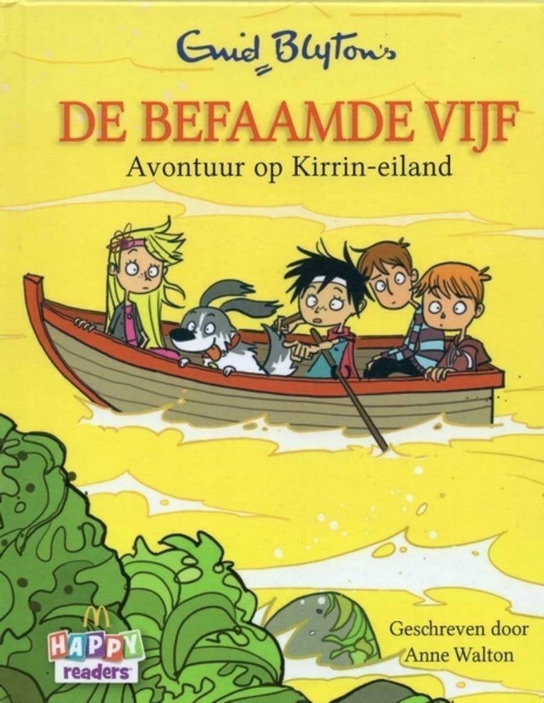 De befaamde vijf - Avontuur op Kirrineiland( Met stickers), Ophalen of Verzenden, Nieuw, Enid Blyton, Fictie algemeen