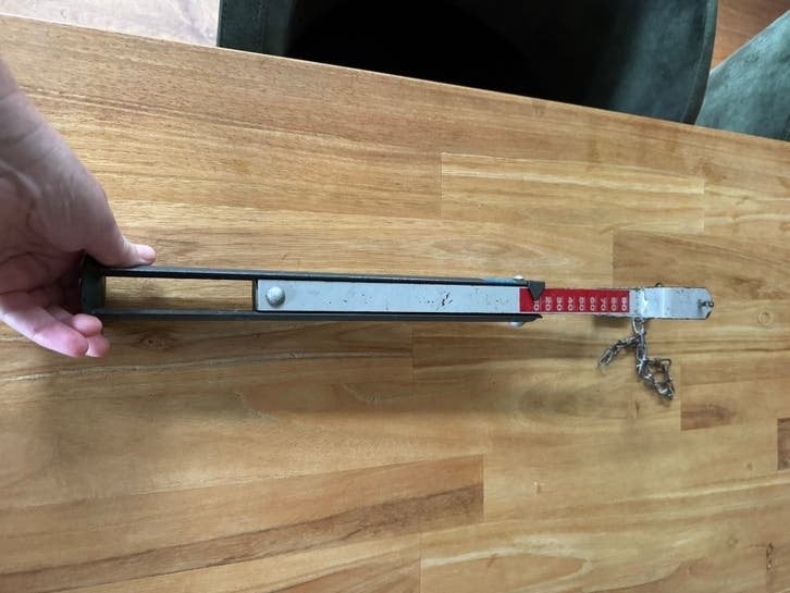 Kogeldrukmeter Negem voor caravan aanhangwagen, Ophalen of Verzenden, Gebruikt