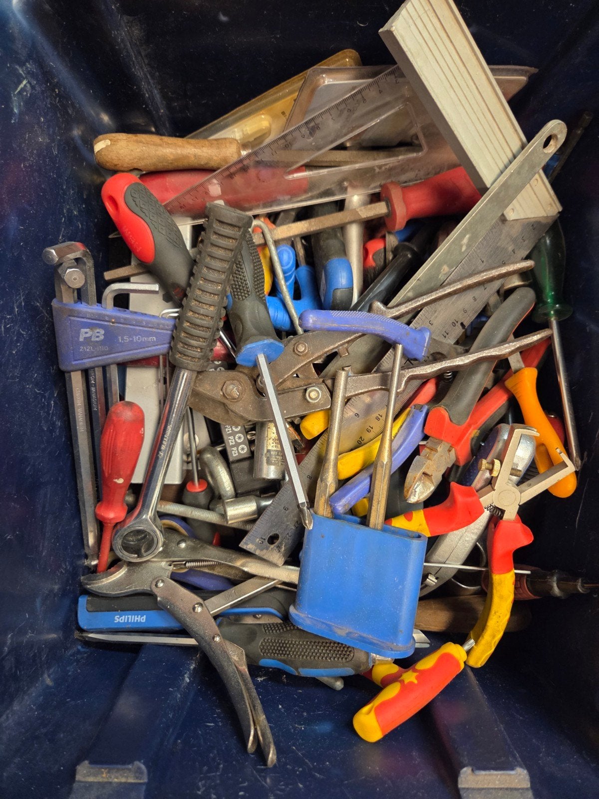 handgereedschap, Ophalen