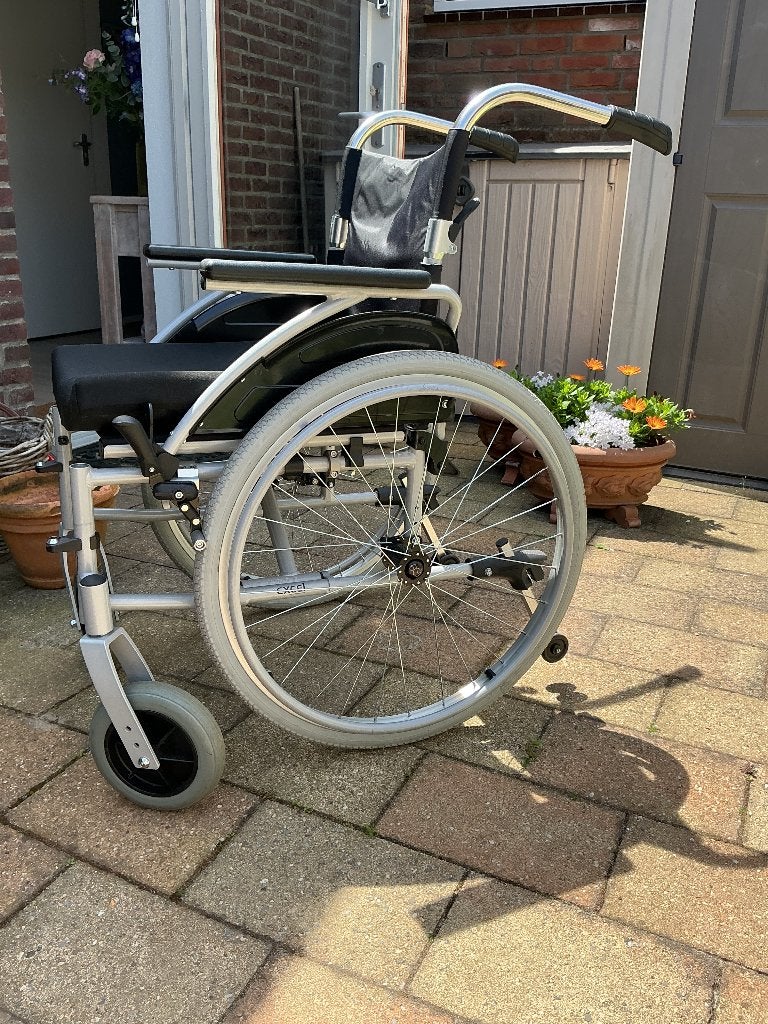 Rolstoel, Ophalen, Inklapbaar, Gebruikt, Duwrolstoel