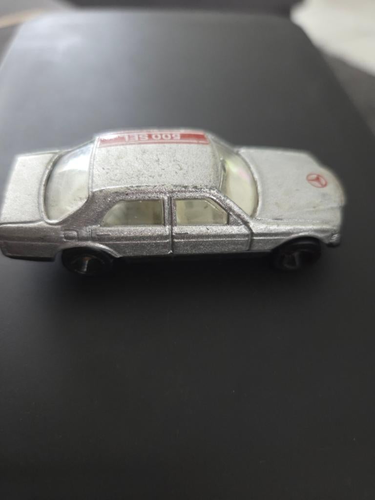 Hot Wheels Mercedes-Benz 500 SEL (1981) Zilver, Ophalen of Verzenden, Gebruikt, Auto