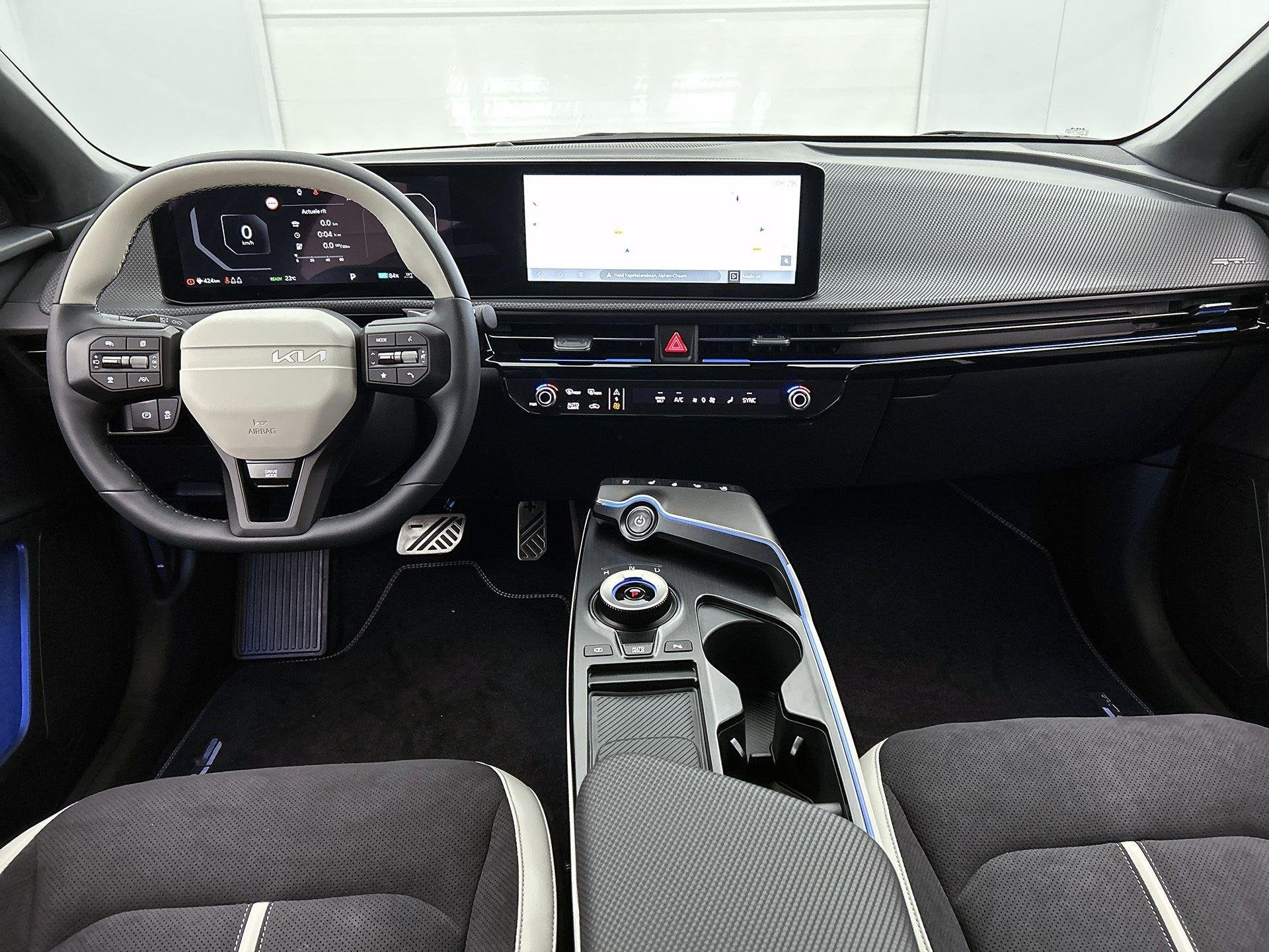 Kia EV6 GT-Line Business Edition 84 kWh | Nieuw | Automaat |, Auto's, Kia, Achterwielaandrijving, 1960 kg, Zwart, Origineel Nederlands