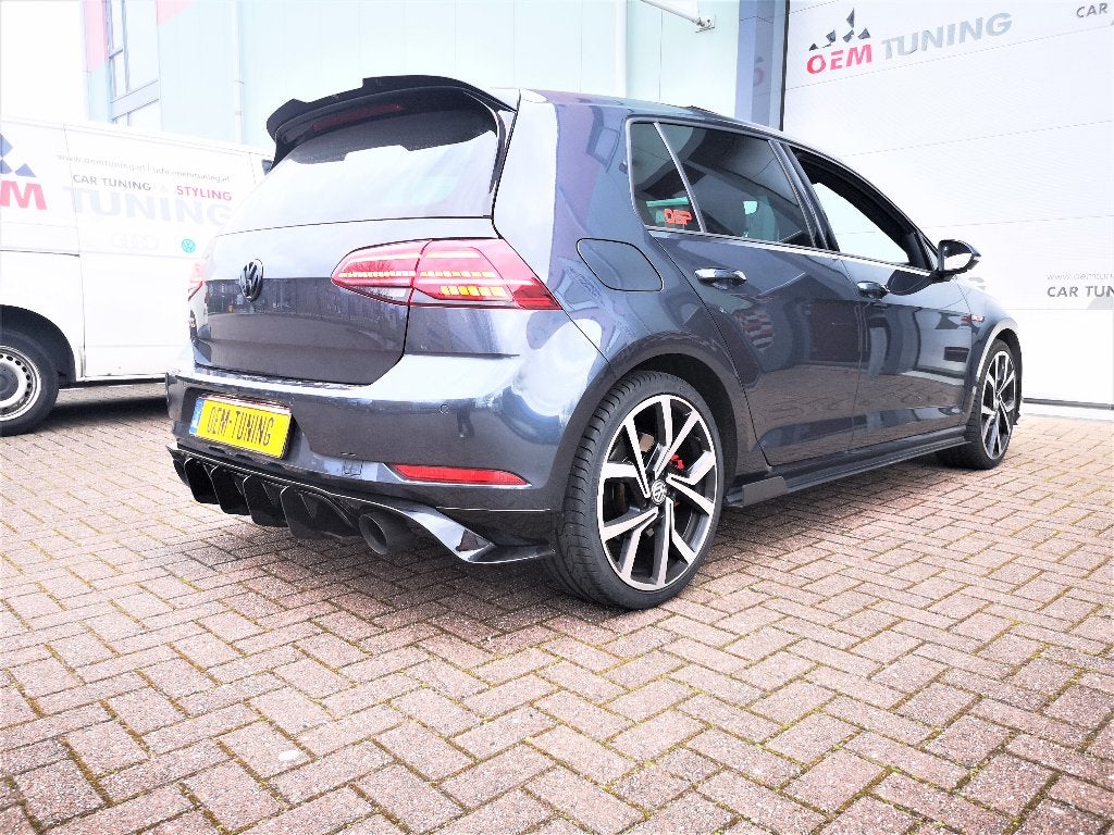 Diffuser extension geschikt voor Golf 7.5 GTI | TCR |17- 20|, Ophalen of Verzenden