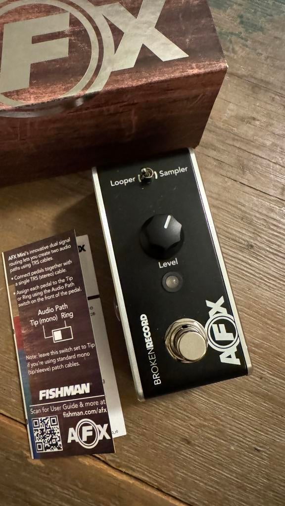 Fishman AFX Broken Record - Looper / Sampler, Ophalen of Verzenden, Zo goed als nieuw
