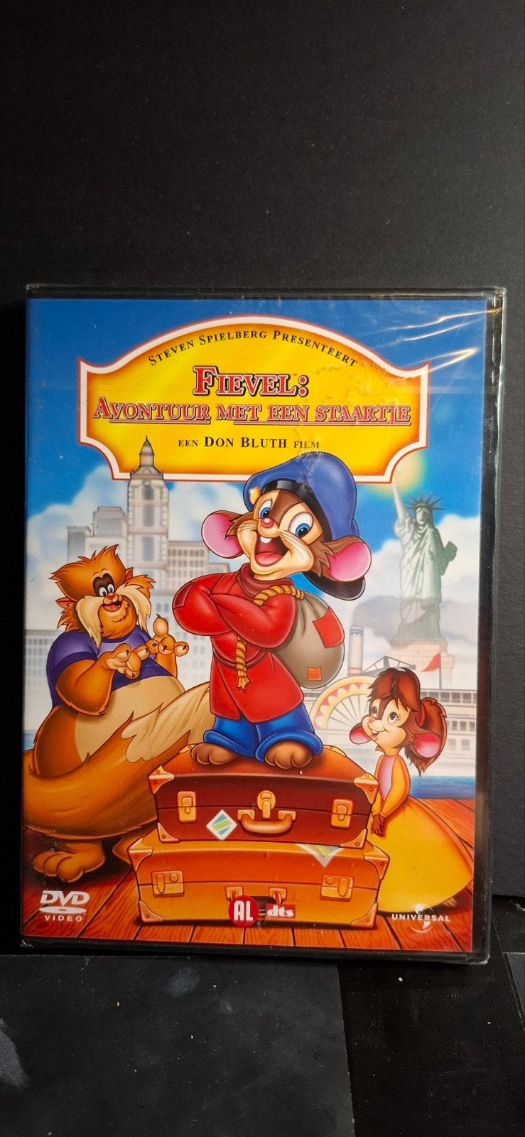 Fievel  Avontuur met een Staartje DVD - Nieuw in verpakking, Animatie, Nederlands, Nieuw in verpakking, Alle leeftijden