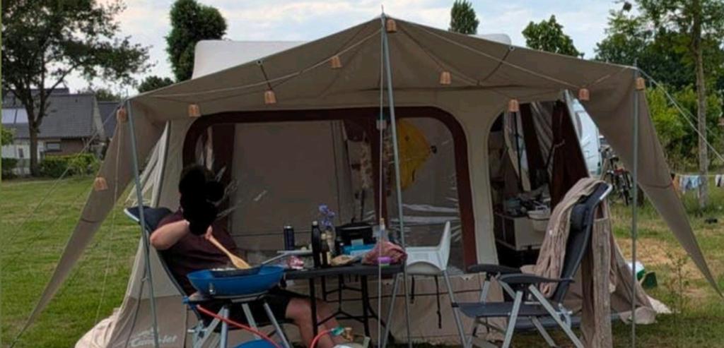 Camp-let Savanne, Ophalen