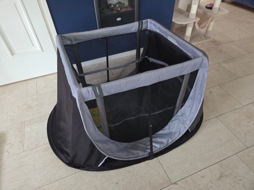 Aeromoov Instant reisbed Grey Rock, Kinderen en Baby's, Babywiegjes en Ledikanten, Ophalen, Gebruikt, Ledikant