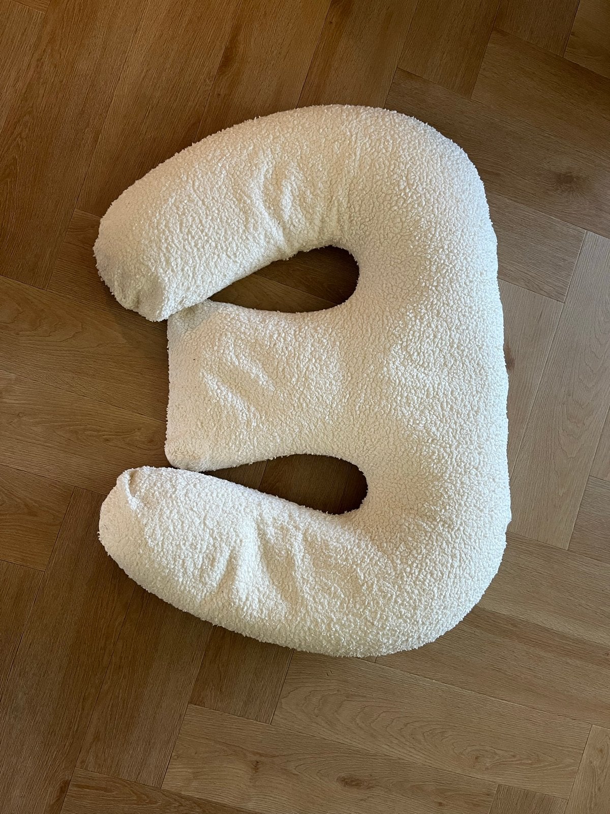 Ilmaha Tweeling Voedingskussen - Teddy Crème, Ophalen, Gebruikt