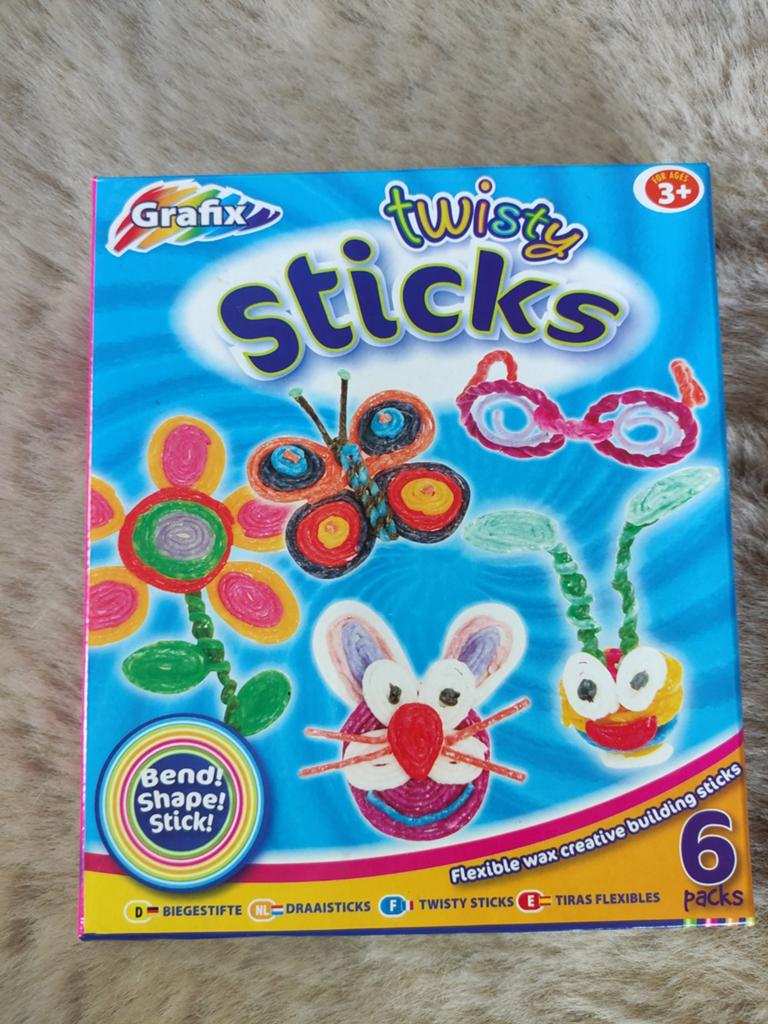 Grafix Twisty Sticks - Creatief Bouwen en Knutselen, Ophalen of Verzenden, Nieuw, Bouwen
