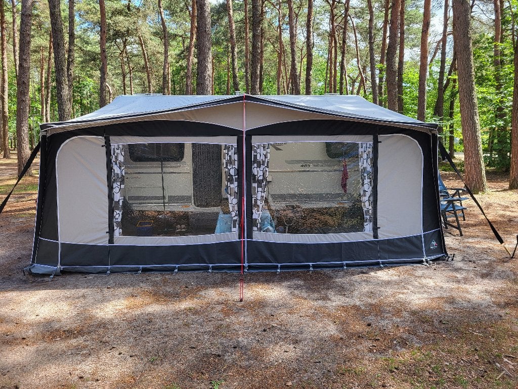 DOREMA LUIFEL-CARAVANVOORTENT MULTI NOVA EXCELLENT, Ophalen, Zo goed als nieuw, Ten Cate All Season 240g/m2, Dorema