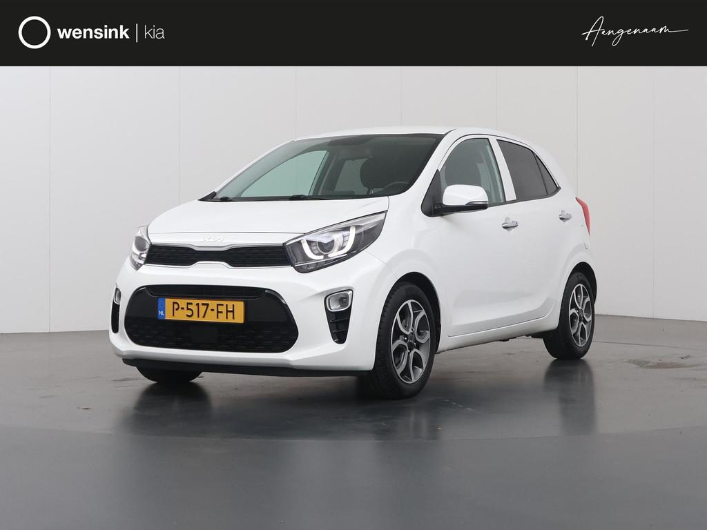 Kia Picanto 1.0 DPi DynamicPlusLine | Keyless | Navigatie |, Auto's, Voorwielaandrijving, Stof, Gebruikt, 4 stoelen
