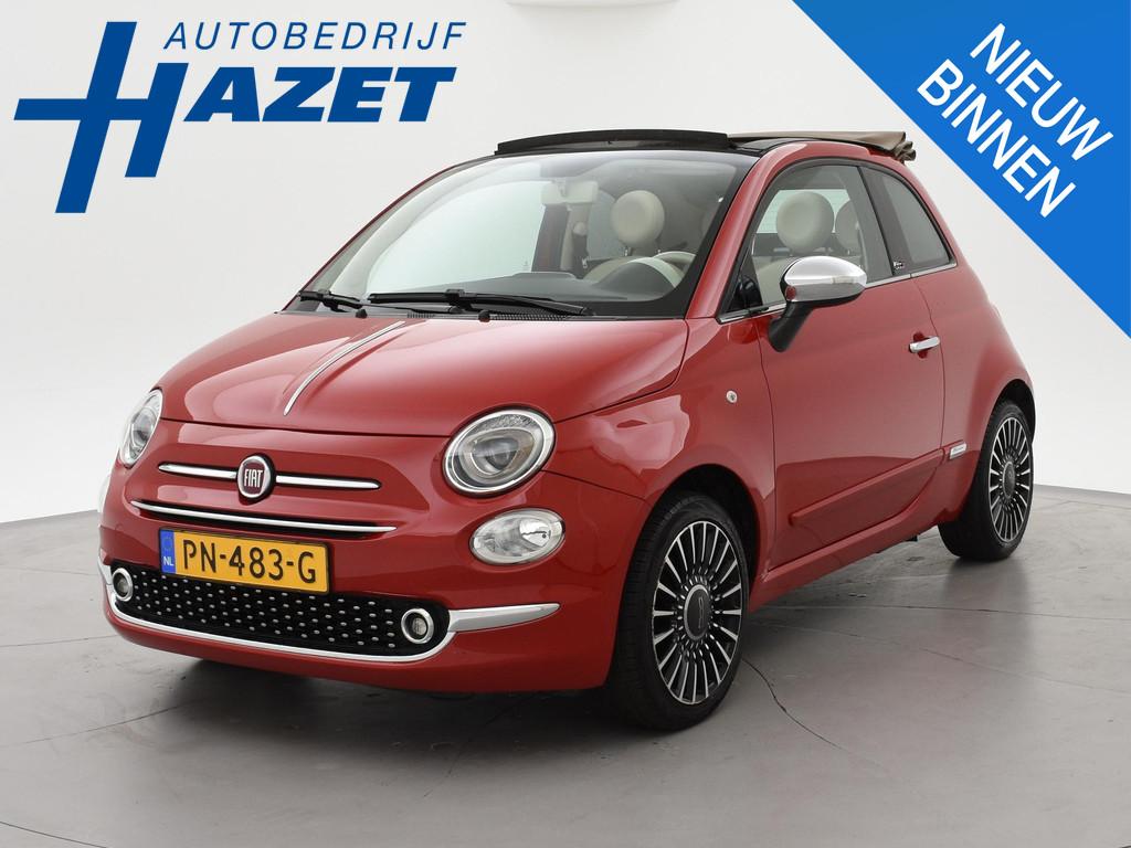 Fiat 500 C 1.2 4-CIL LOUNGE + NAVIGATIE | 16 INCH | AIRCO |, Voorwielaandrijving, Stof, Gebruikt, 4 cilinders