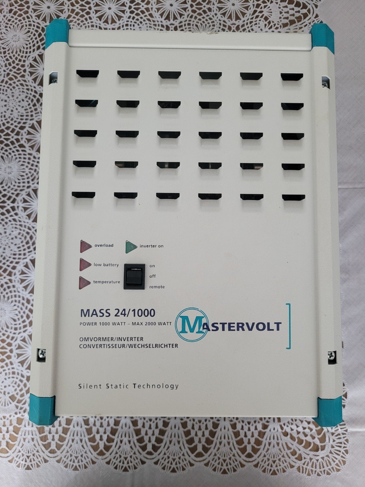 Mastervolt Mass 24/1000 zuivere sinus omvormer, Ophalen of Verzenden, Zo goed als nieuw, Overige typen