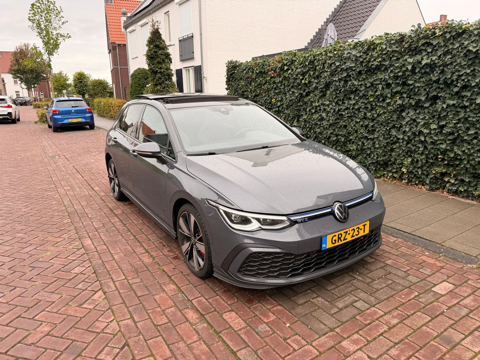 VW Golf 8 GTE (245pk) - Panoramadak / IQ.Light / ACC, Auto's, 4 cilinders, Leder en Stof, Plug-in hybride, 1395 cc