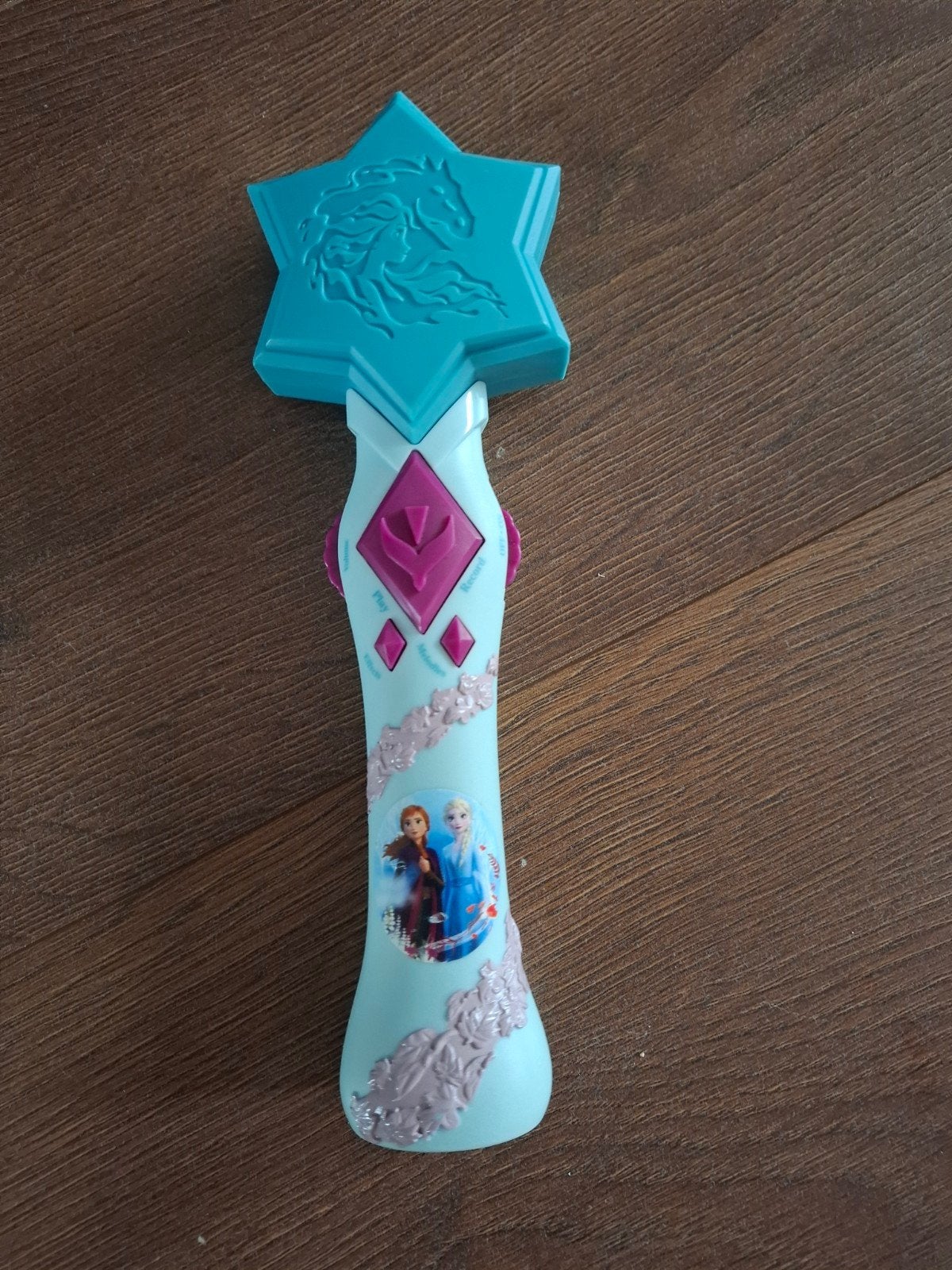 Frozen toverstaf met licht en geluid, Ophalen of Verzenden, Zo goed als nieuw, Meisje