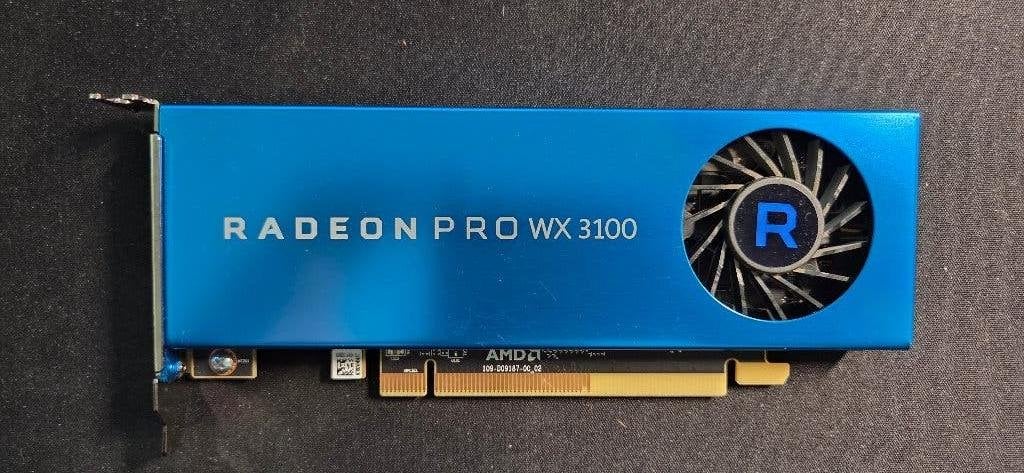 AMD Radeon Pro WX 3100 (4GB), PCI-Express 3, DisplayPort, Ophalen of Verzenden, Nvidia