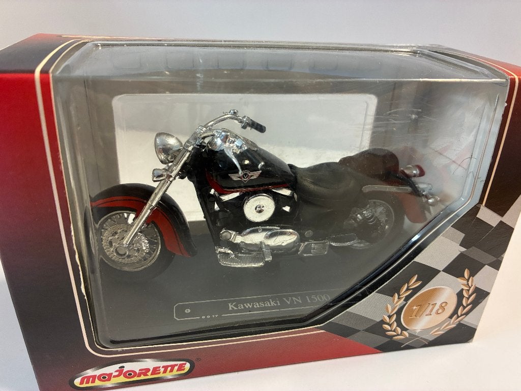 59636: Kawasaki VN 1500 - Majorette 1:18, Overige merken, Simba-Dickie-Group GmbH, Info@simba-dickie.com, Werkstraße 1, 90765 Fürth, Duitsland