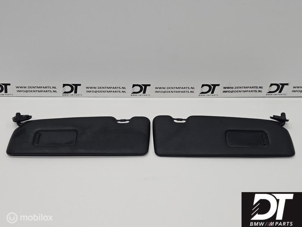 Zonneklep set L+R zwart BMW 3-serie Cabrio E46 51168204267, Gebruikt, Ophalen of Verzenden, BMW, BMW