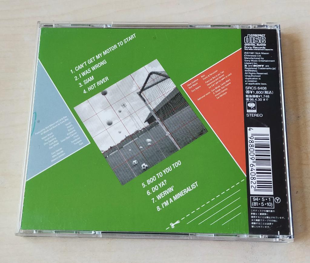 Nick Mason - Nick Mason's Fictitious Sports CD GEBRUIKT, Ophalen of Verzenden, Gebruikt, Progressive