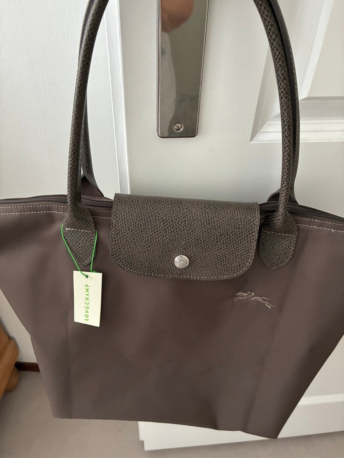 Longchamp, Sieraden, Tassen en Uiterlijk, Tassen | Damestassen, Ophalen of Verzenden, Nieuw, Bruin, Handtas