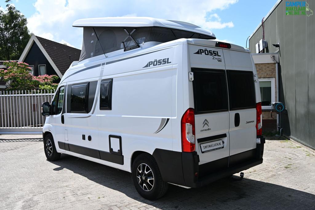 Pössl 2Win Plus 600 |2019|Slaapdak|4pers|Trekhaak|Voortent, Caravans en Kamperen, Campers, Ringverwarming, Pössl, Bedrijf, Verwarmde buitenspiegels