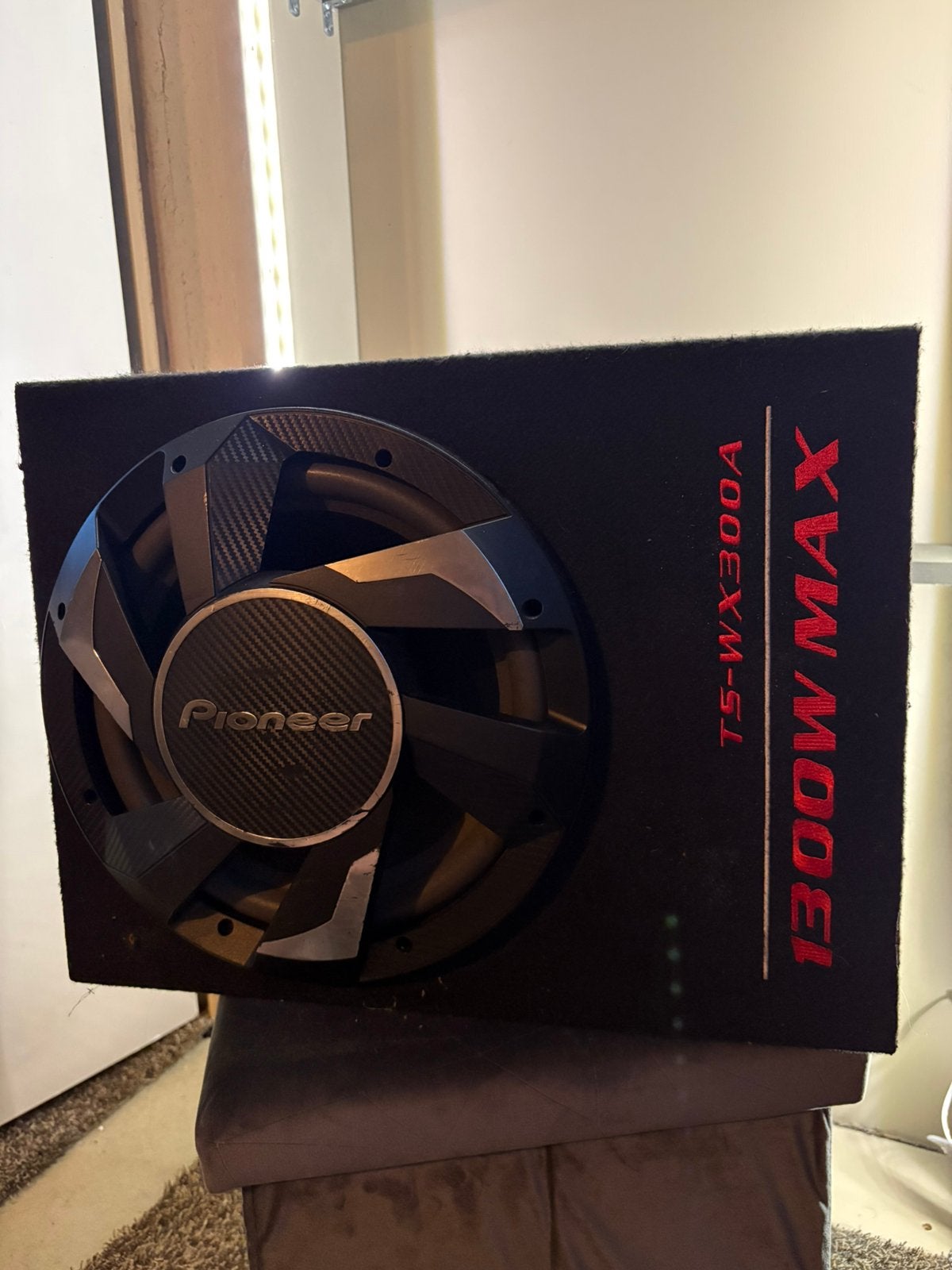 Pioneer sobwoofer TS-WX300A, Ophalen of Verzenden, Zo goed als nieuw