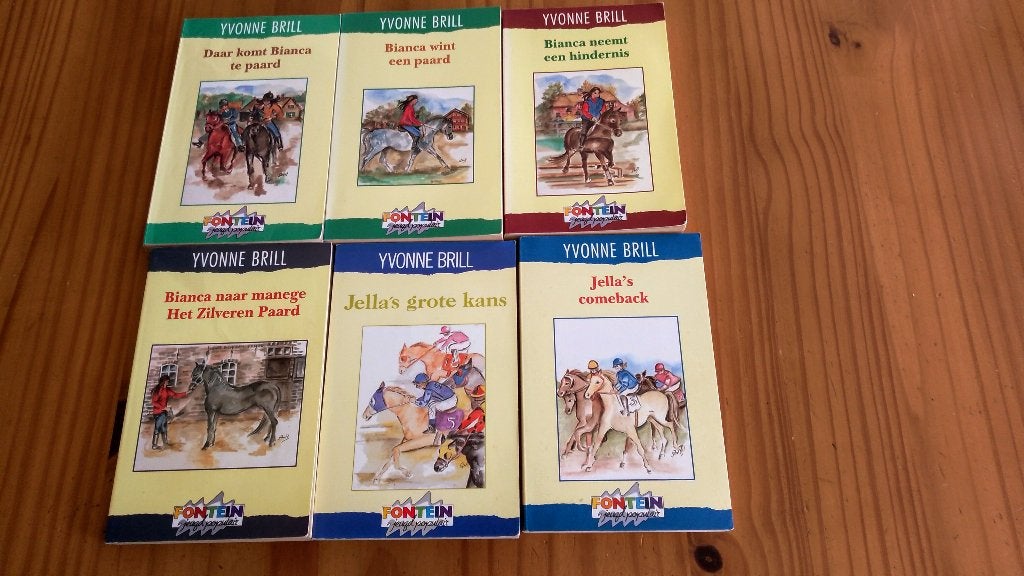 Yvonne Brill, Bianca serie (6x), Boeken, Ophalen of Verzenden, Gelezen, Yvonne Brill
