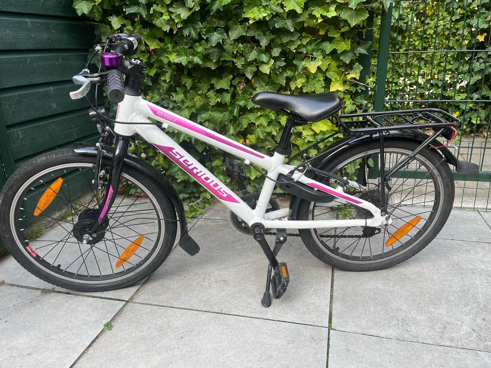 Serious Rockville 20 inch kinderfiets, Ophalen, Gebruikt, Velgrem, Handrem