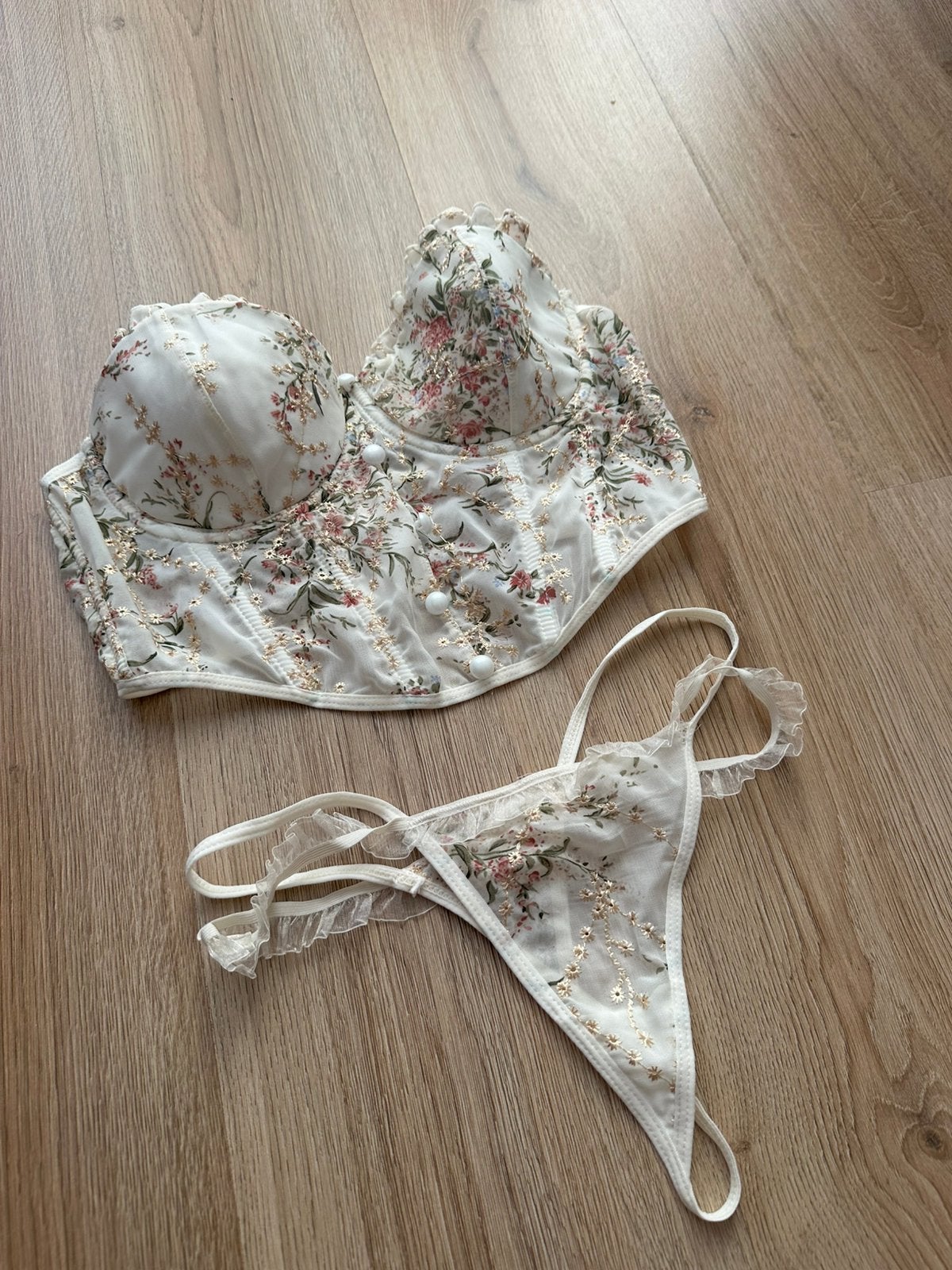 Korset met string, Kleding | Dames, Ondergoed en Lingerie, Verzenden, Zwart, String