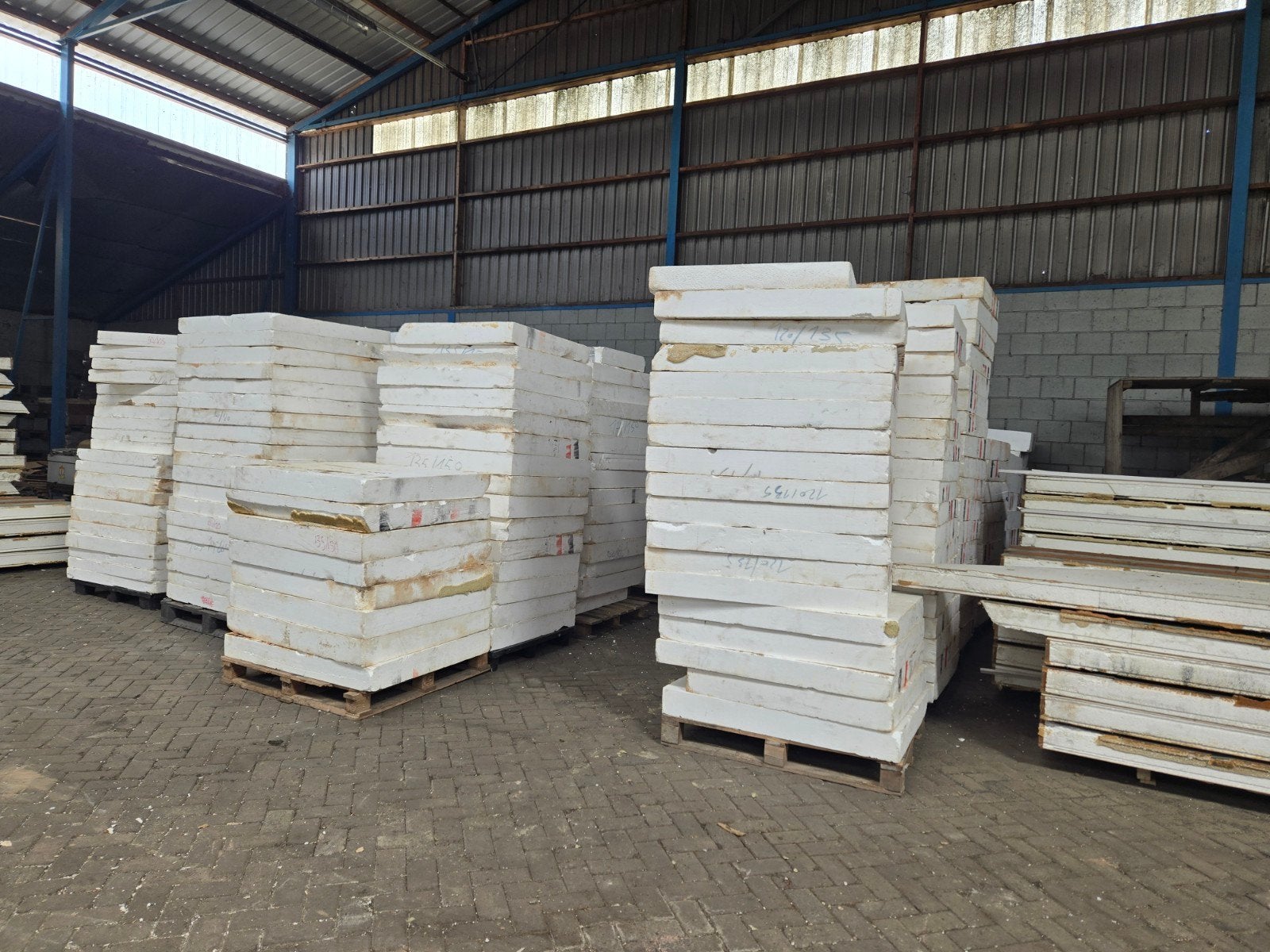 Afschot isolatie EPS, tempex, piepschuim 225mm, Ophalen, Piepschuim (Tempex), 15 m² of meer, Dakisolatie