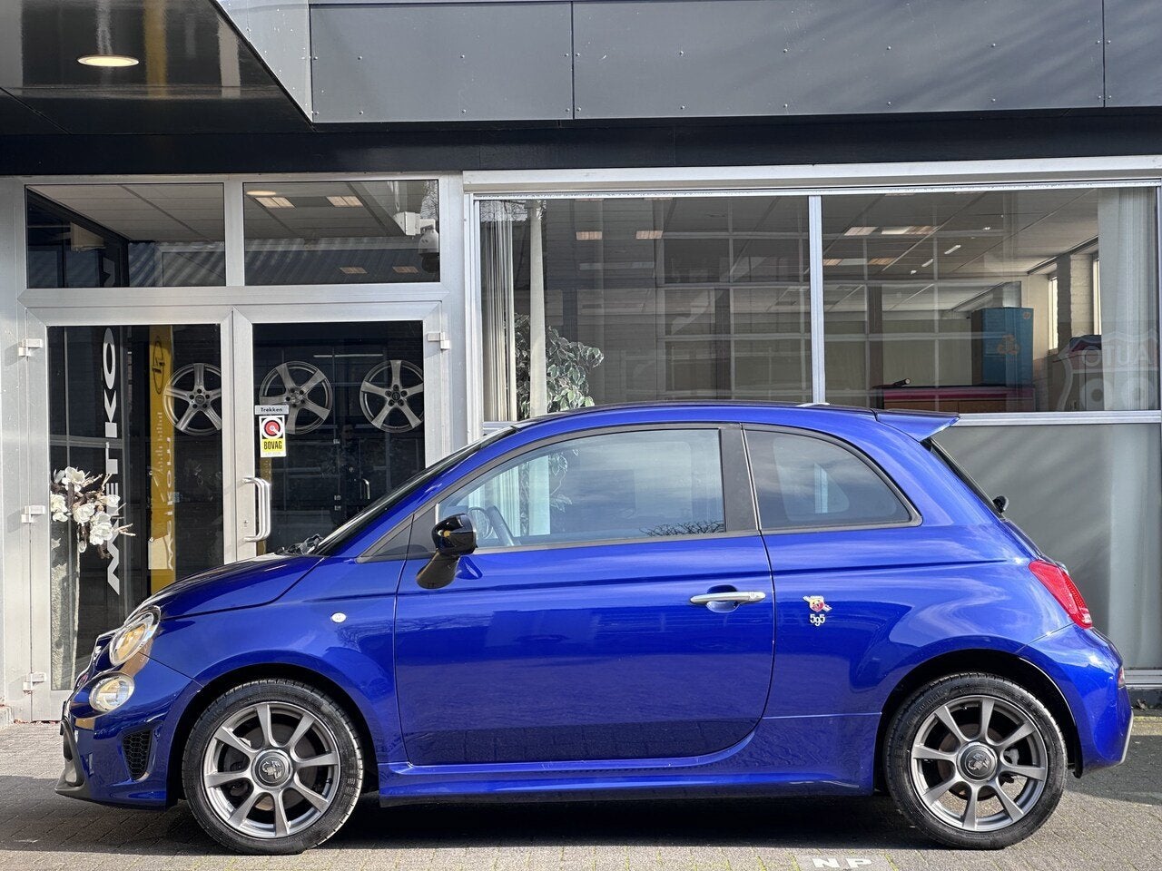 Fiat 500 Abarth 1.4 T-Jet Abarth 595 LAGE KM / AIRCO / ELEKT, Auto's, Fiat, Voorwielaandrijving, Gebruikt, Euro 6, 4 cilinders