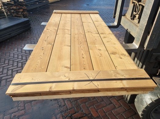 1.92 m2 Thermowood sponningschroot - nr: tp144, Ophalen, Nieuw, 180 tot 250 cm, Planken