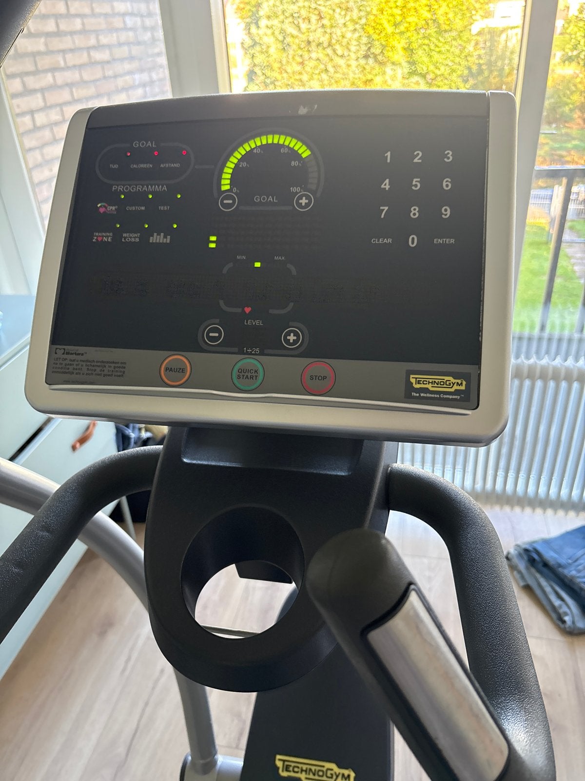 Technogym Excite Crosstrainer, Ophalen, Armen, Zo goed als nieuw, Crosstrainer