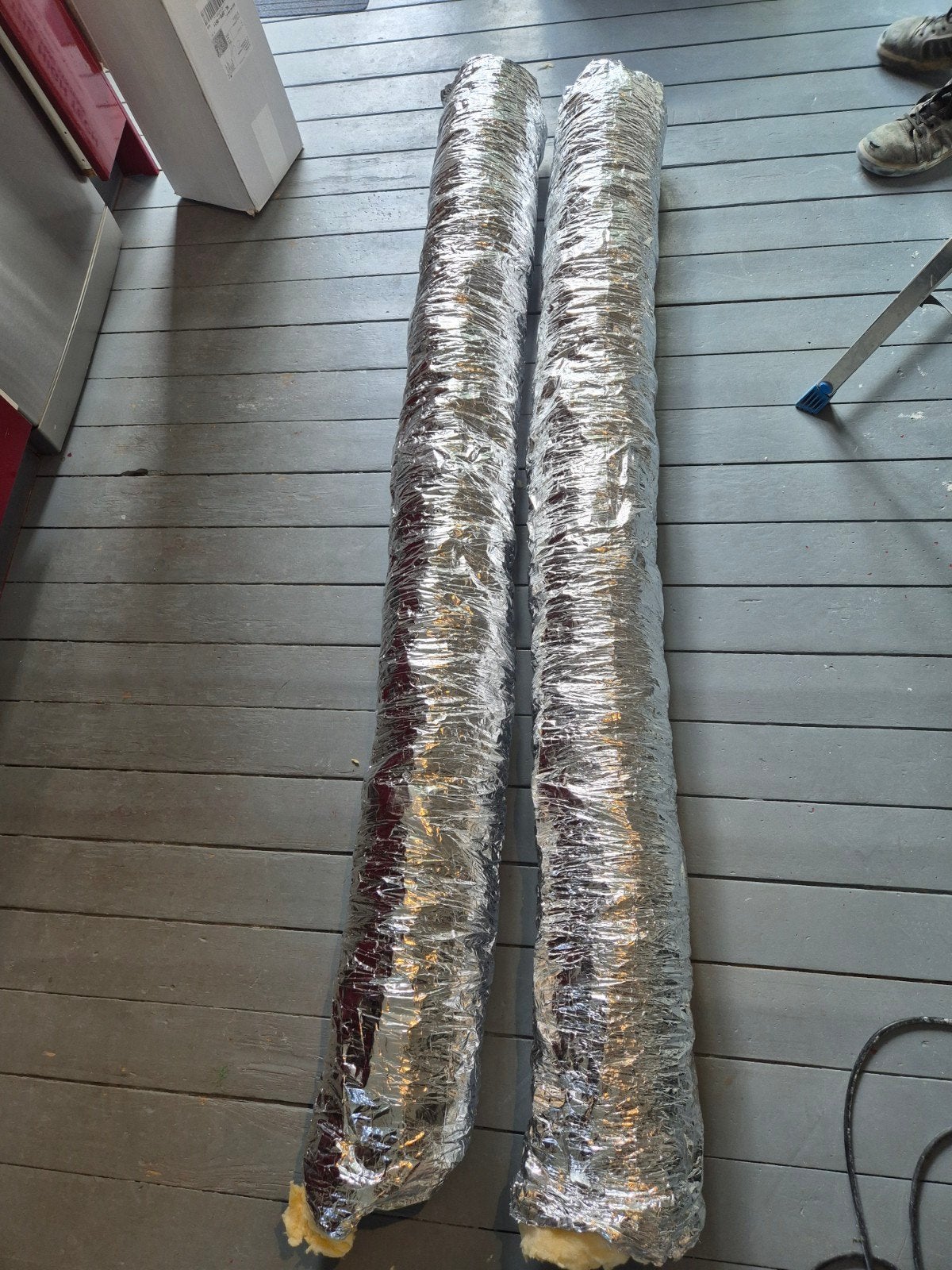 Isodec thermisch geïsoleerde ventilatieslang 160mm, Doe-het-zelf en Verbouw, Buizen en Afvoer, Ophalen, Overige materialen, 2 tot 4 meter