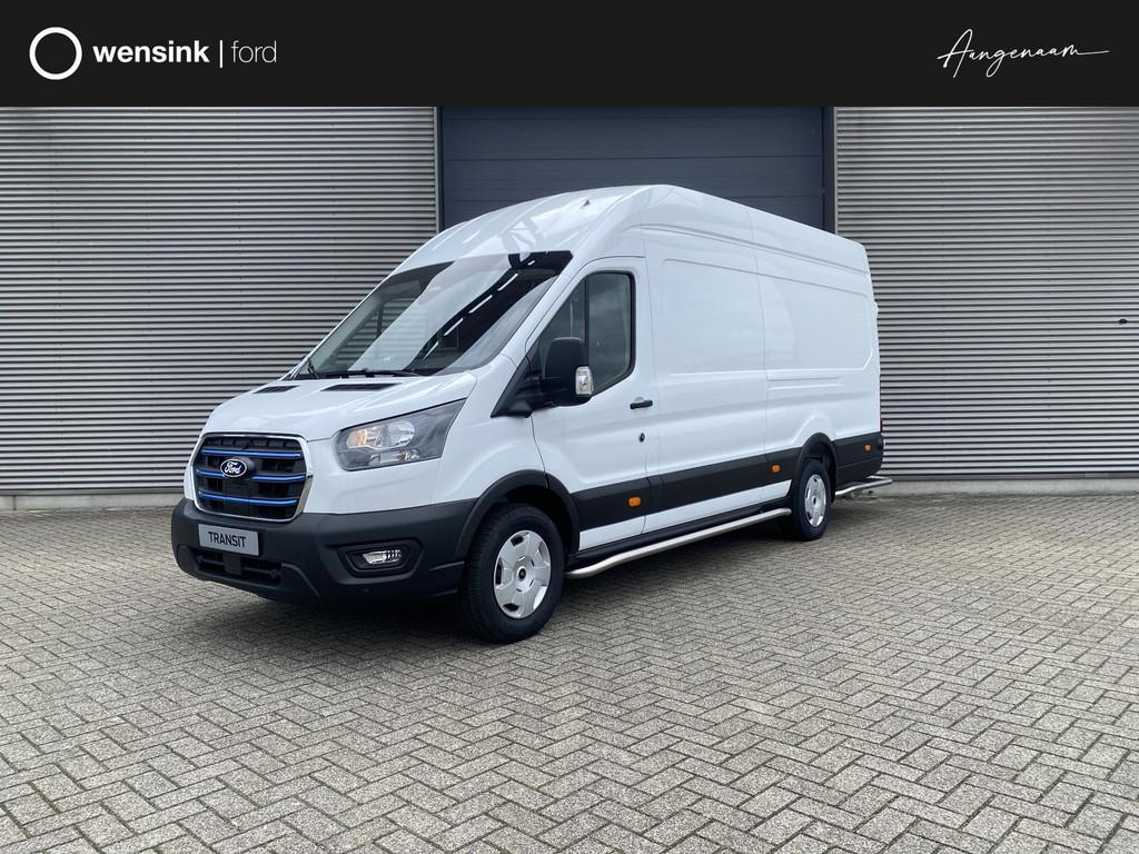 Ford E-Transit 350 L4H3 Trend 184pk RWD 89 KWh | Direct leve, Automaat, Automatische klimaatregeling, 89 kWh, Wit