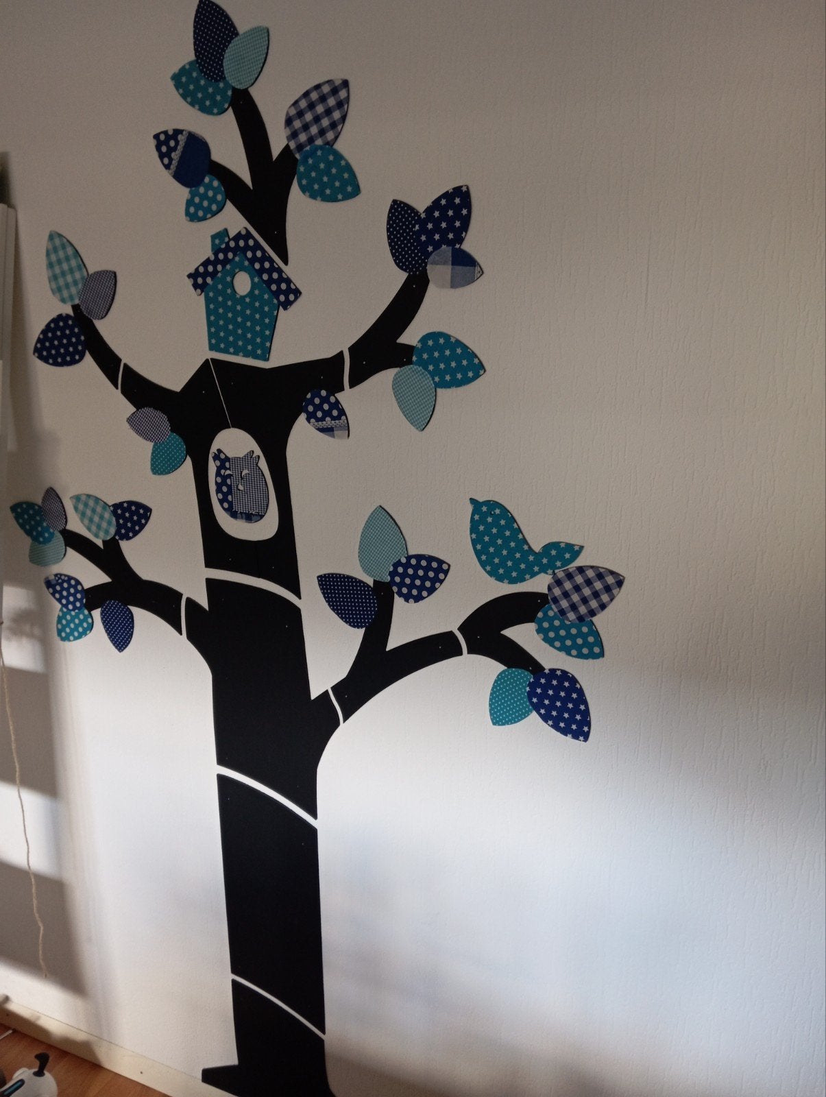 Muurboom krijtbord en stof voor kinderkamer, Ophalen of Verzenden, Wanddecoratie