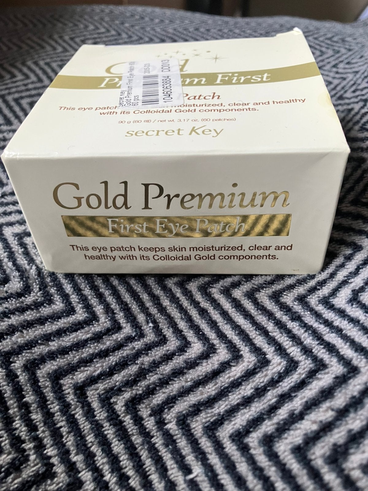 KOREAN SKINCARE GOLD PREMIUM SECRET KEY HYDROGEL EYE PATCHES, Ophalen of Verzenden, Nieuw, Ogen